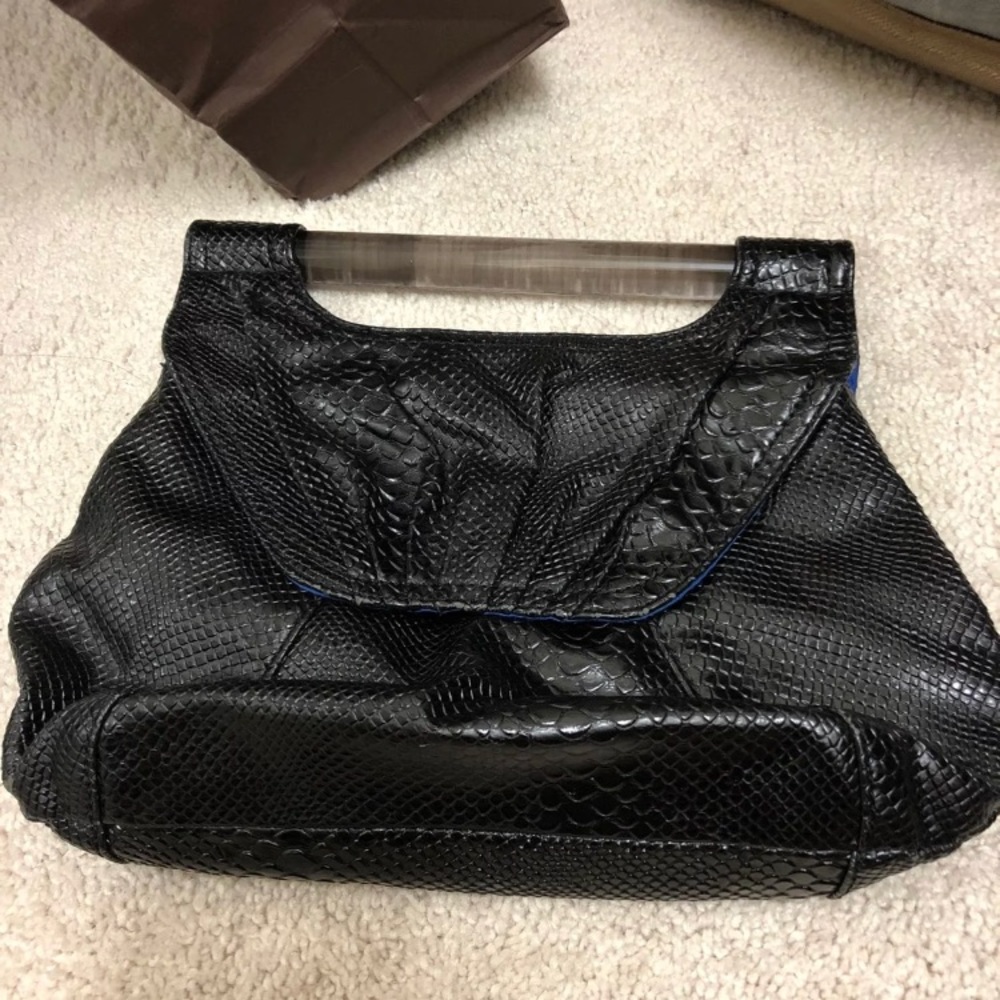Black Snake-Like Purse